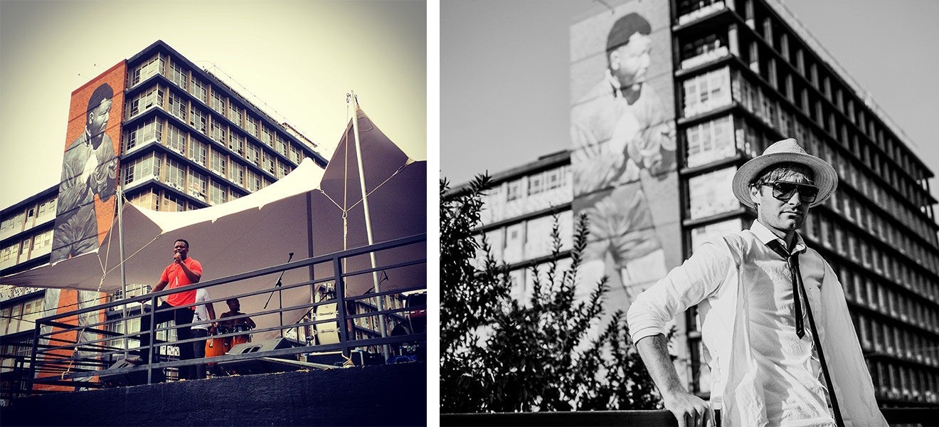 Common Ground is a new spot of urban greenery in Maboneng that Lloyd-Anthony